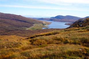 Views from the Ardvourlie walk - Isle of Harris Walks