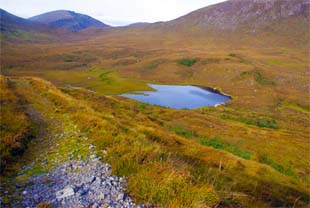 Views - Harris Hills from Ardvourlie