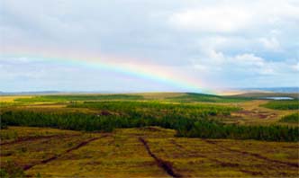 Scenery beside the Phentland Rd - Isle of Lewis