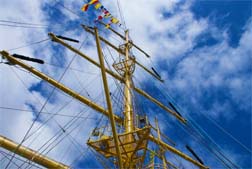 The Three Crows Nests on the Tall Ship  - The Mir