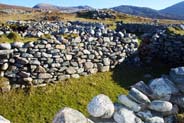Mealista - Dry Stone Wall Remains - Western Isles 