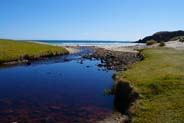 Stream to the sea at Garry - Western Isles 