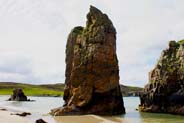 Stack on the Garry Beach - Hebrides Beaches