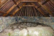 Western Isles History -Inside The Kiln - at The Norse Mill - Isle of Lewis