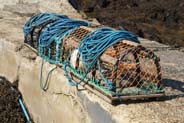 Flodabay  - Lobster pots - Isle of Harris - Western Isles