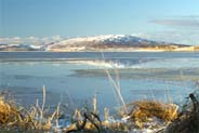 Luskentyre Beach in the Snow - Western Isles 