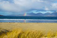 Luskentyre - rainbow - Western Isles 