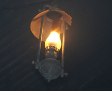 Oil Lamp in the Blackhouse