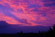 Western Isles Pictures - Red Sky at Balallan