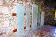 Graveslabs in St Clements Church - Isle of Harris - Western Isles Photos