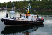Bagpipe player Stornoway - Isle of Lewis - Hebrides Photographs