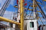 Isle of Lewis Photos - Russian Tall Ship - The Mir - Masts