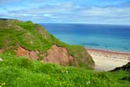 Western Isles Beaches - Gghioradail - steep slope