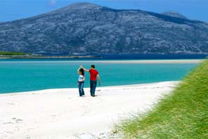 Romance on the beach